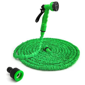 Expandable Magic Hosepipe with Spray Nozzle 30m Green | NOT TESTED
