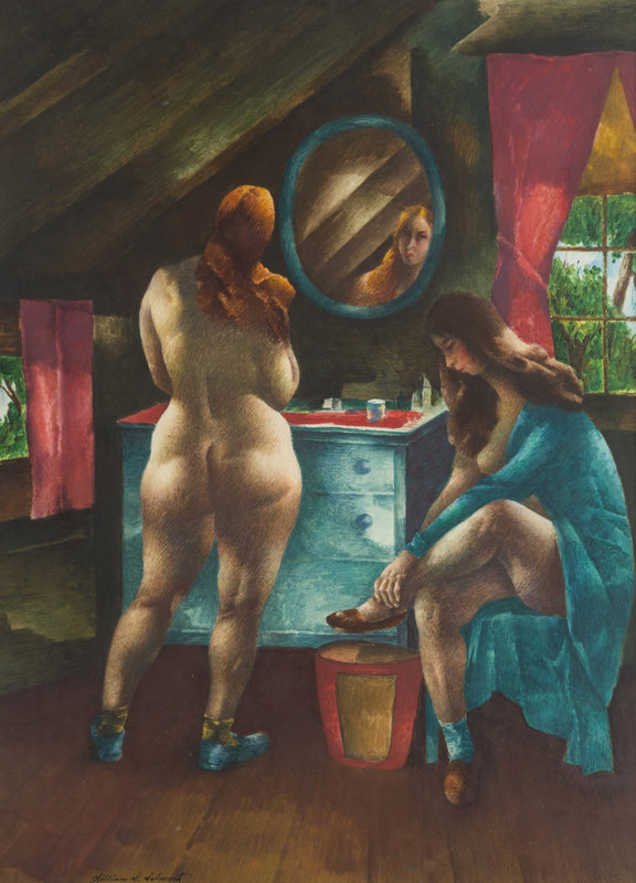 William Samuel Schwartz
(American/Russian, 1896–1977)
After the Dance, c. 1940