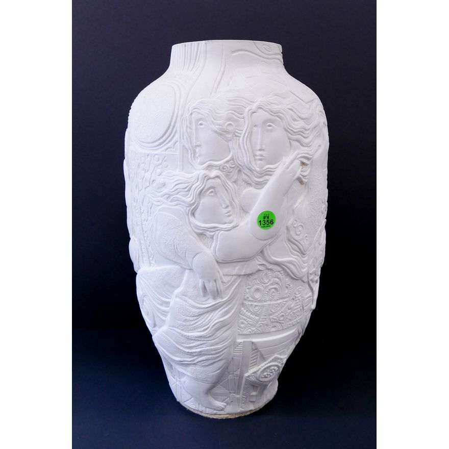 Sunol Alvar Limited Edition Large Porcelain Art Vase- 17''