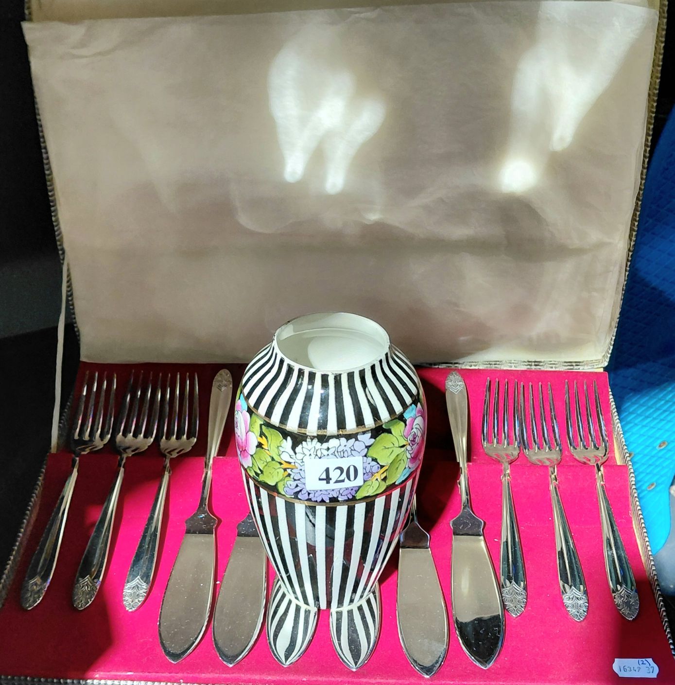 RODD SILVERPLATED CUTLERY SERVICE