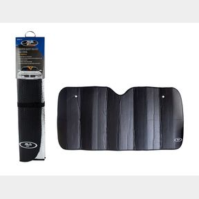 MOTOQUIP REFLECTIVE CARCOOL DOUBLE SIDED VEHICLE SUN (60 X 130CM) SILVER BLACK MQ1432|