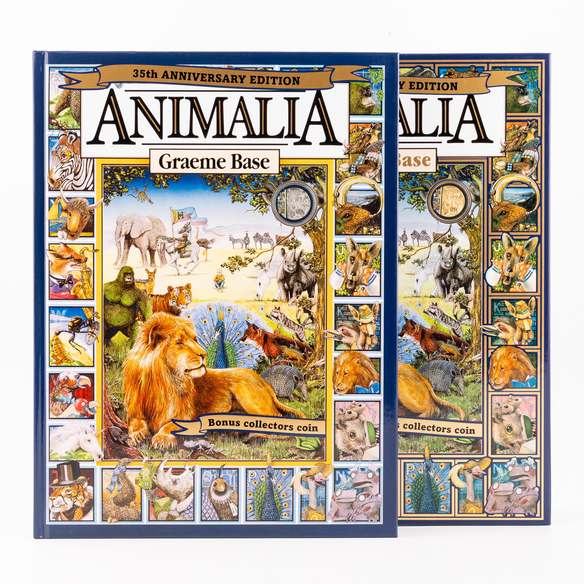 Elizabeth II, Animalia - 35th Anniversary Edition, Twenty Cents, 2021, UNC