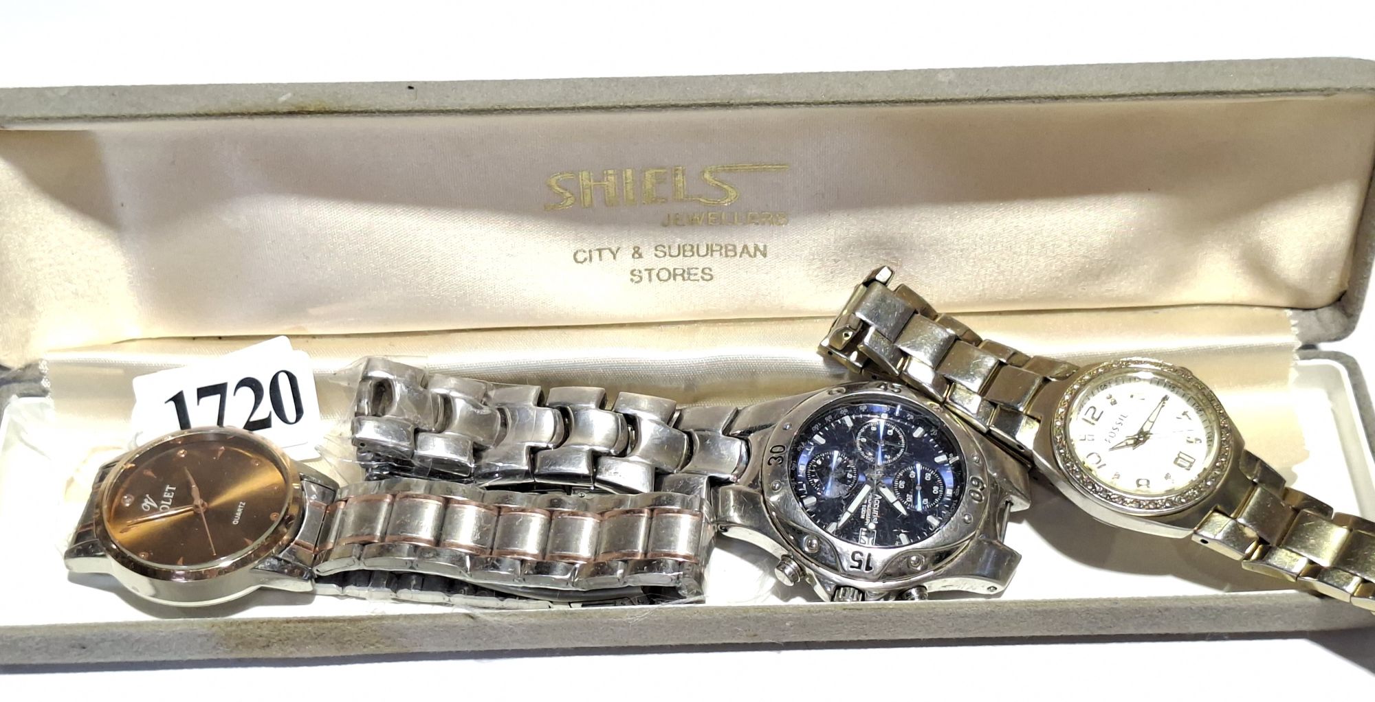Three Wrist Watches