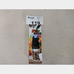 GRAVITY ELECTRIC LED SALT AND PEPPER MILL