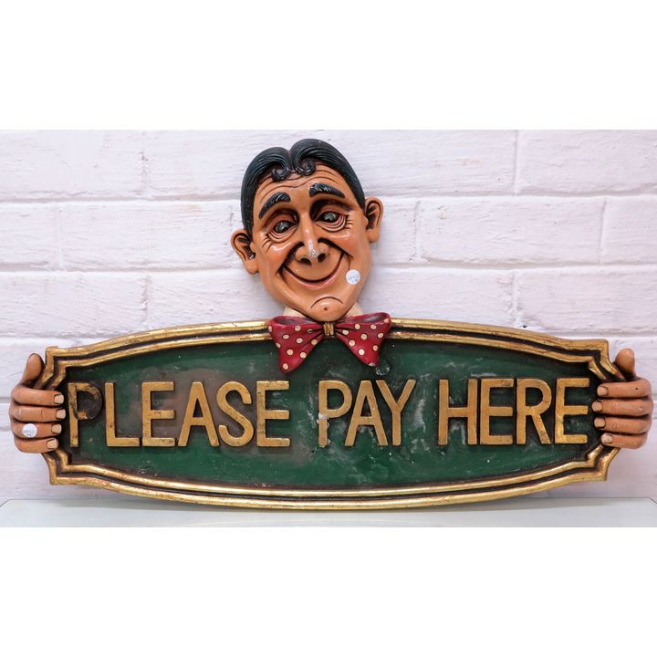 PAINTED PLAQUE