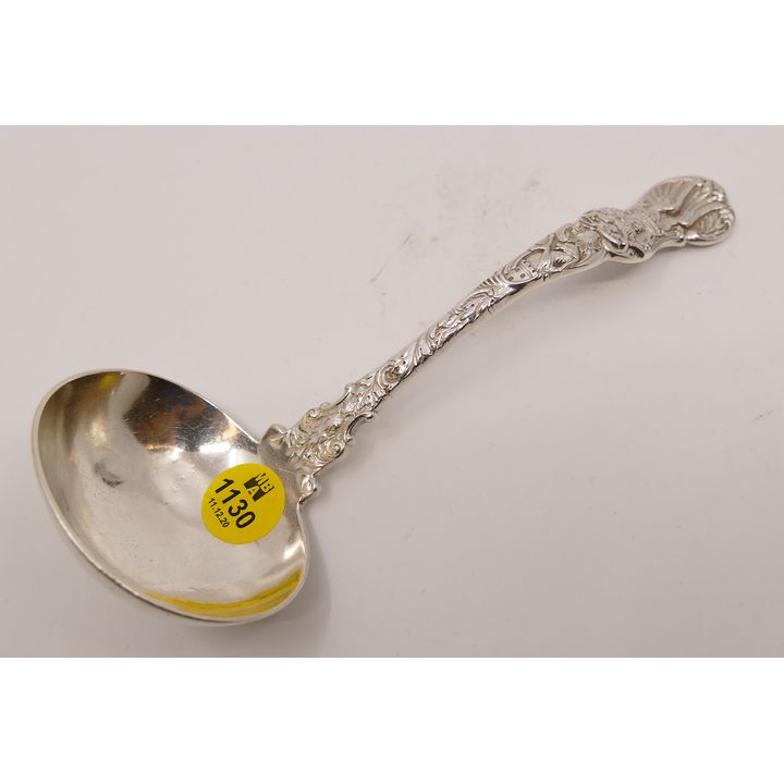 Durgin Heraldic Pattern Sterling Ladle- 98g