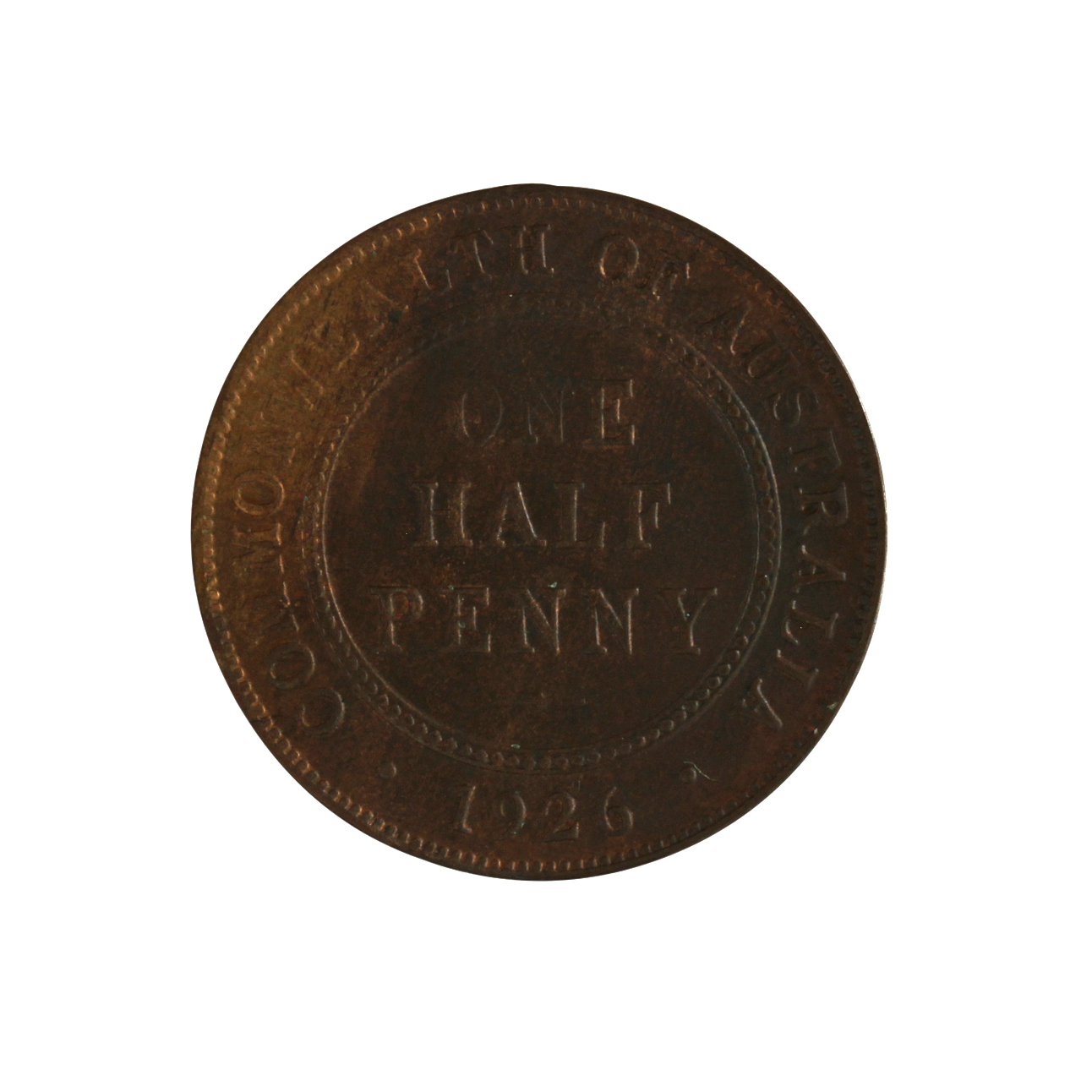 891. · George V, Half Penny, 1926, UNC