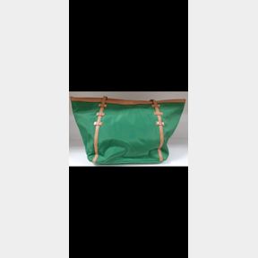 ALEXIS BENDEL EXCLUSIVE GREEN SHOPPING BAG - 51626/2424