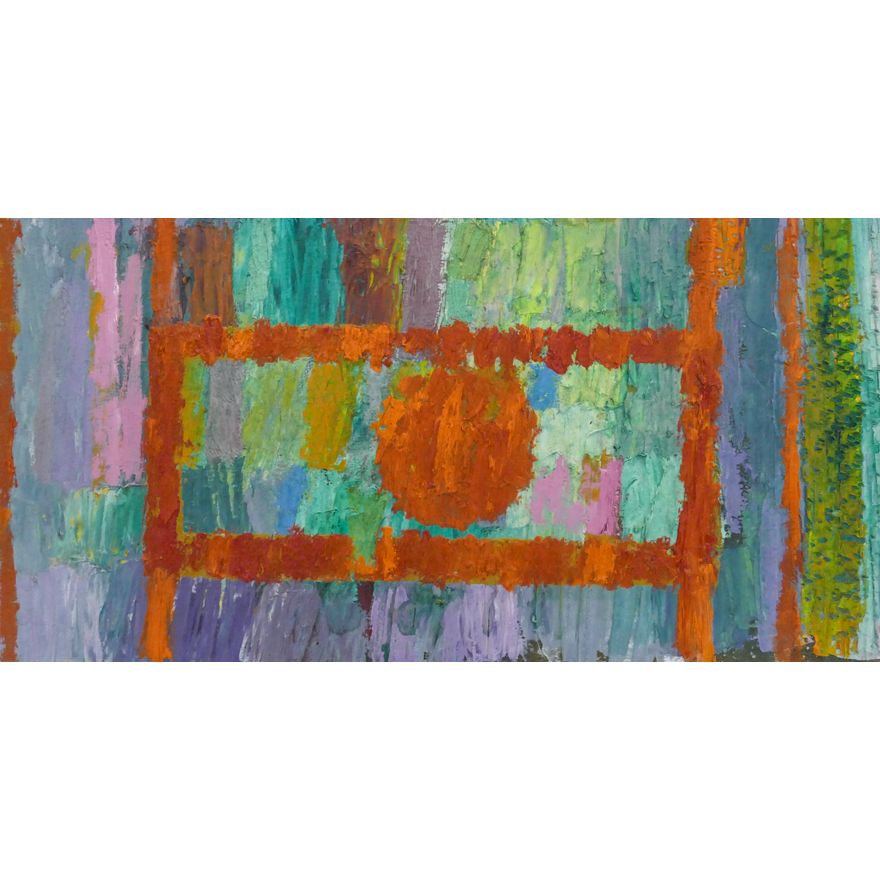 Gyorgy Kepes ''Composition'' Oil on Paper