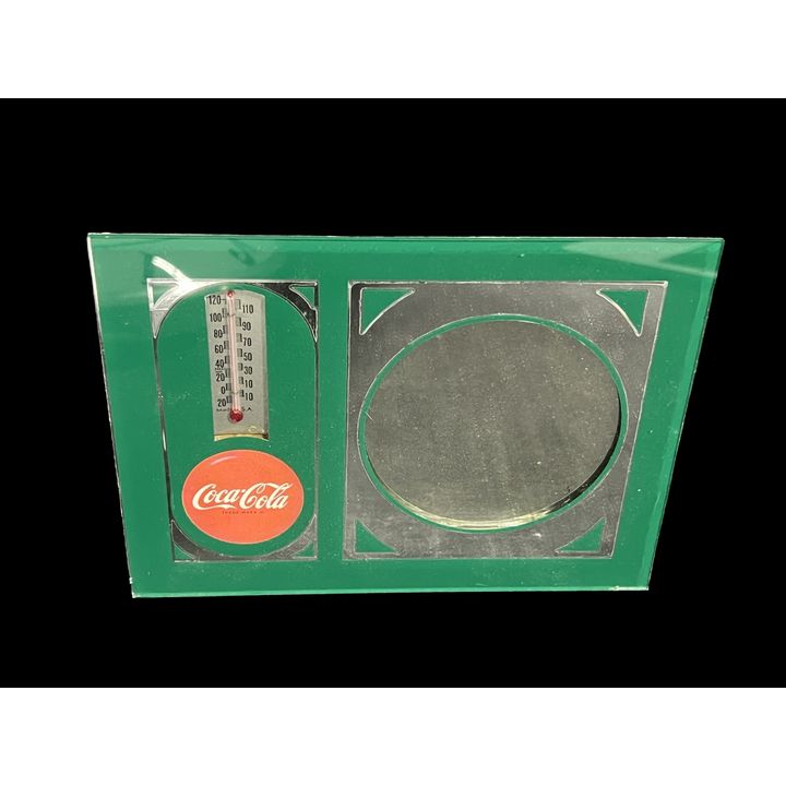 Coca Cola Coke Soda Glass Thermometer