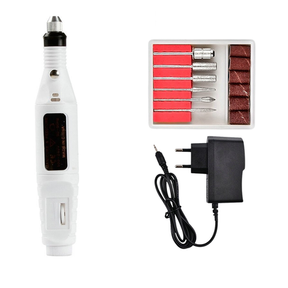 Professional Electric Manicure Nail Drill Machine Set White|