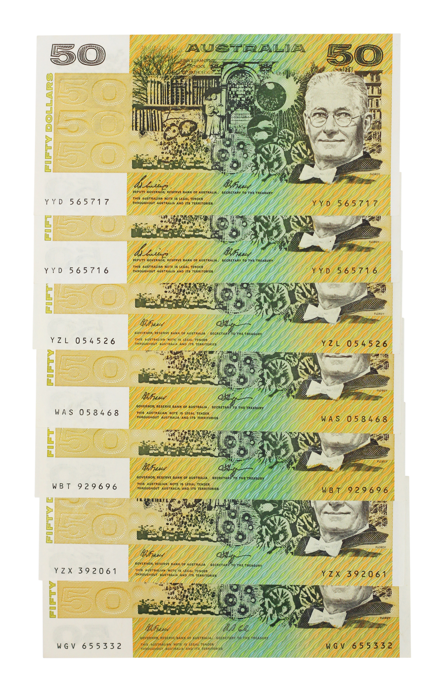 2060. · Fifty Dollars, 1989, aUNC - CHU