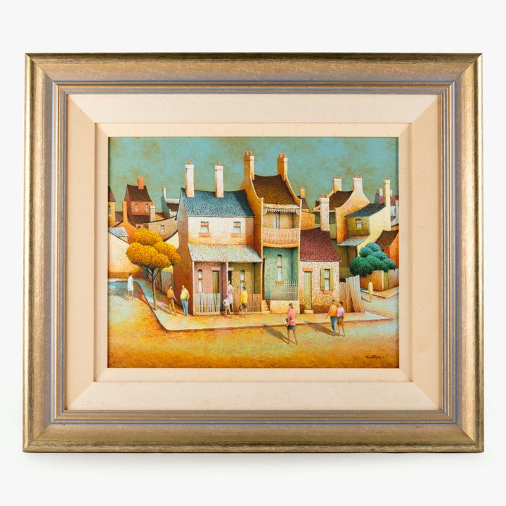 John Pointon (b.1939), 'Quiet Afternoon - Old Sydney', 2001