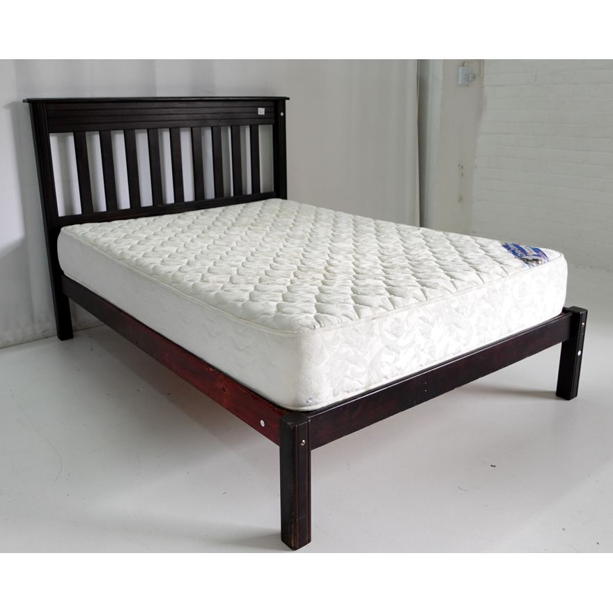 DOUBLE BEDSTEAD AND MATTRESS