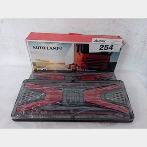 2 PIECE 12/24V WATERPROOF TRUCK REAR TAIL LIGHT 140-2-36CM