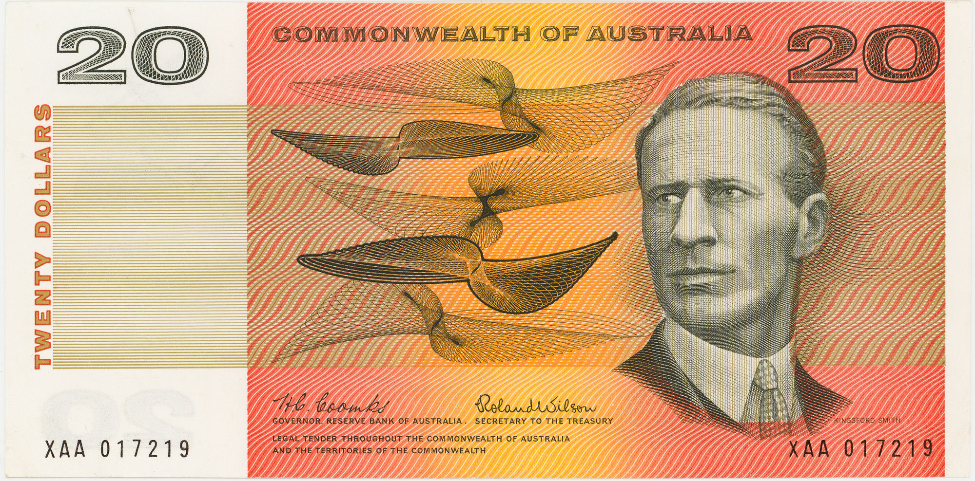 Coombs/Wilson, Twenty Dollars, 1966, EF