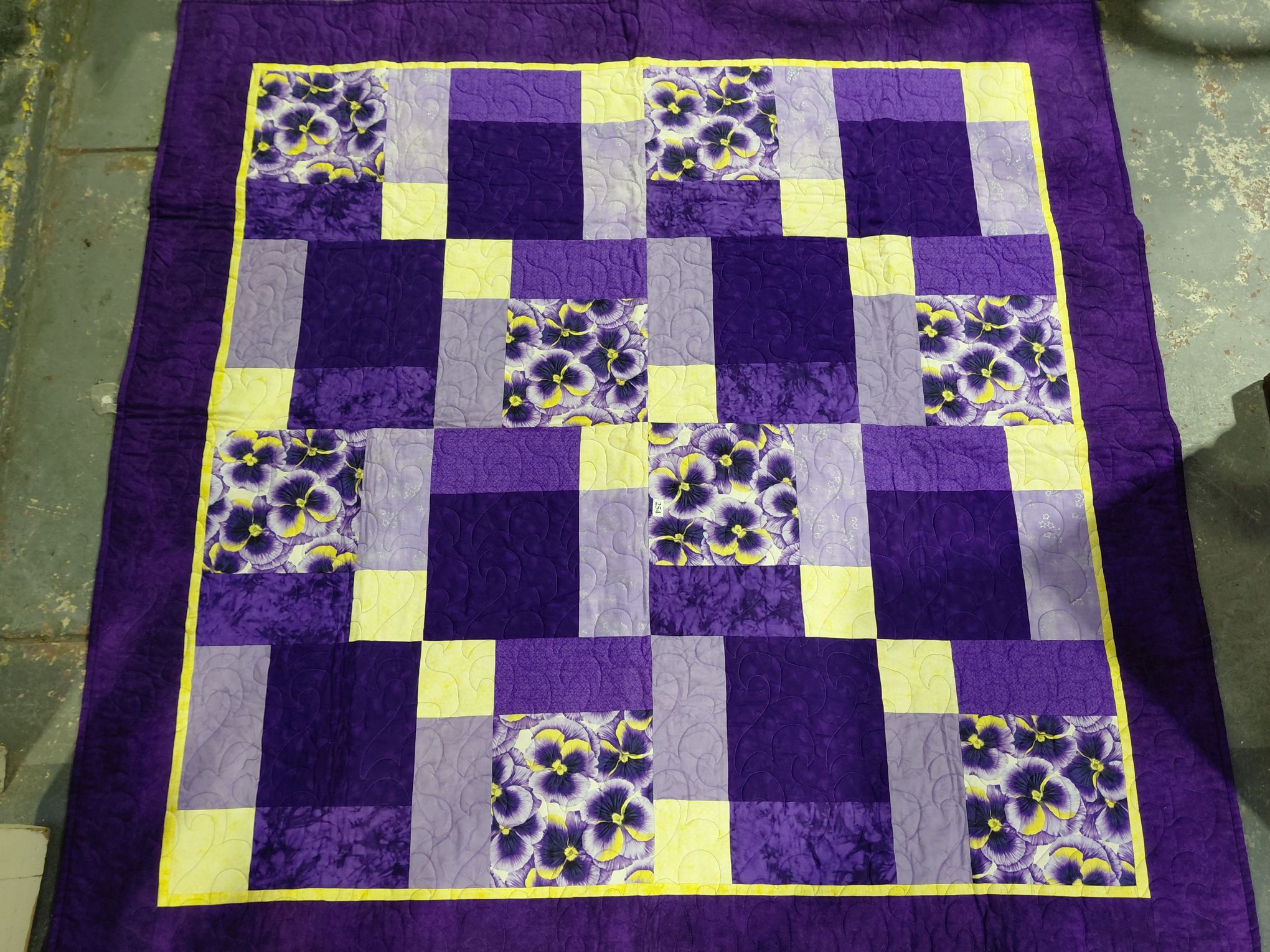 254 · HAND-MADE QUILT