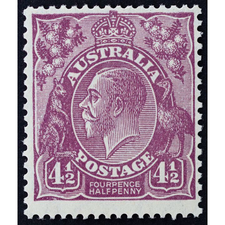 Small Multiple Watermarks, Fourpence Halfpenny, 1928, Fine