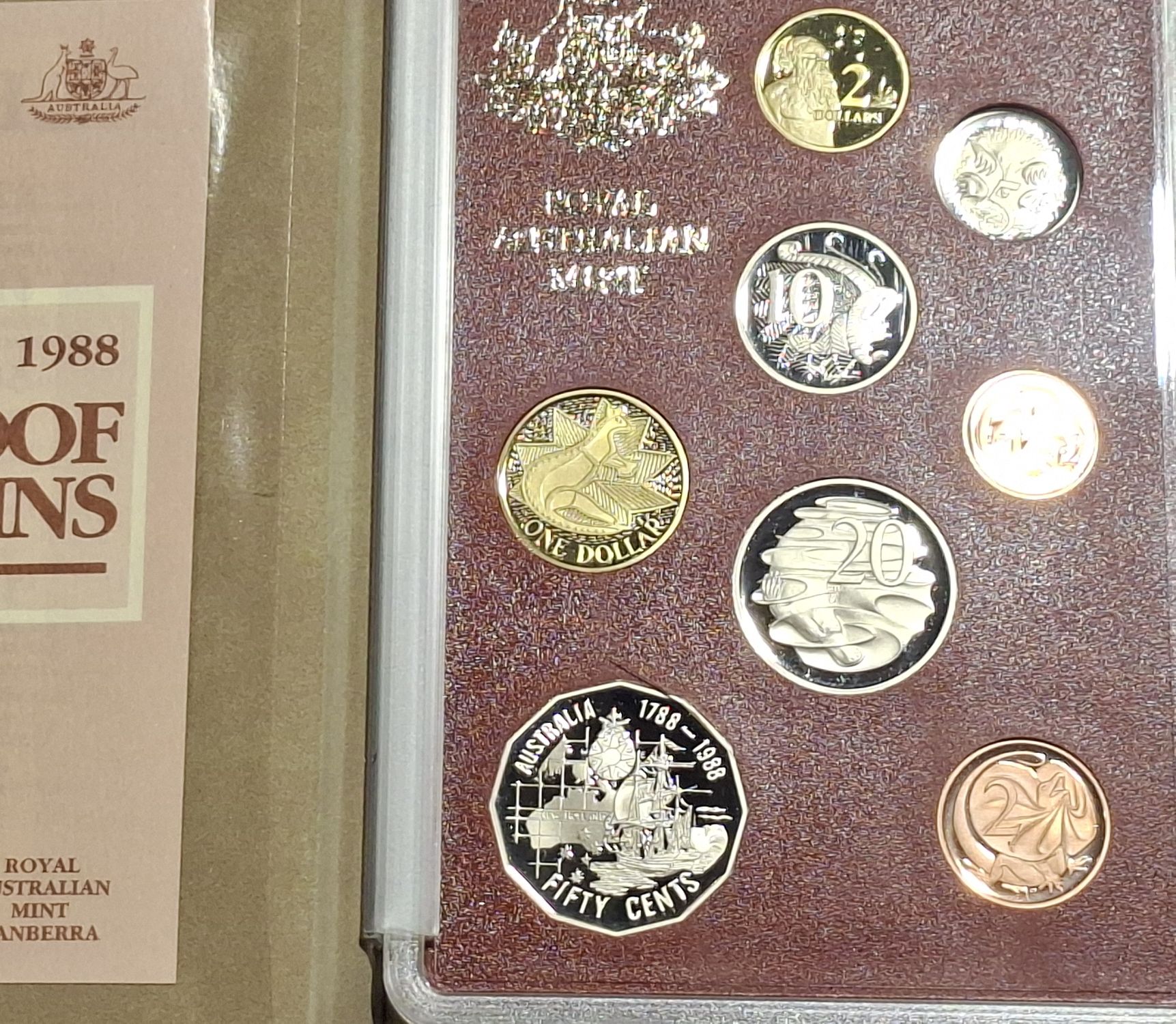 1988 Proof Coin Set