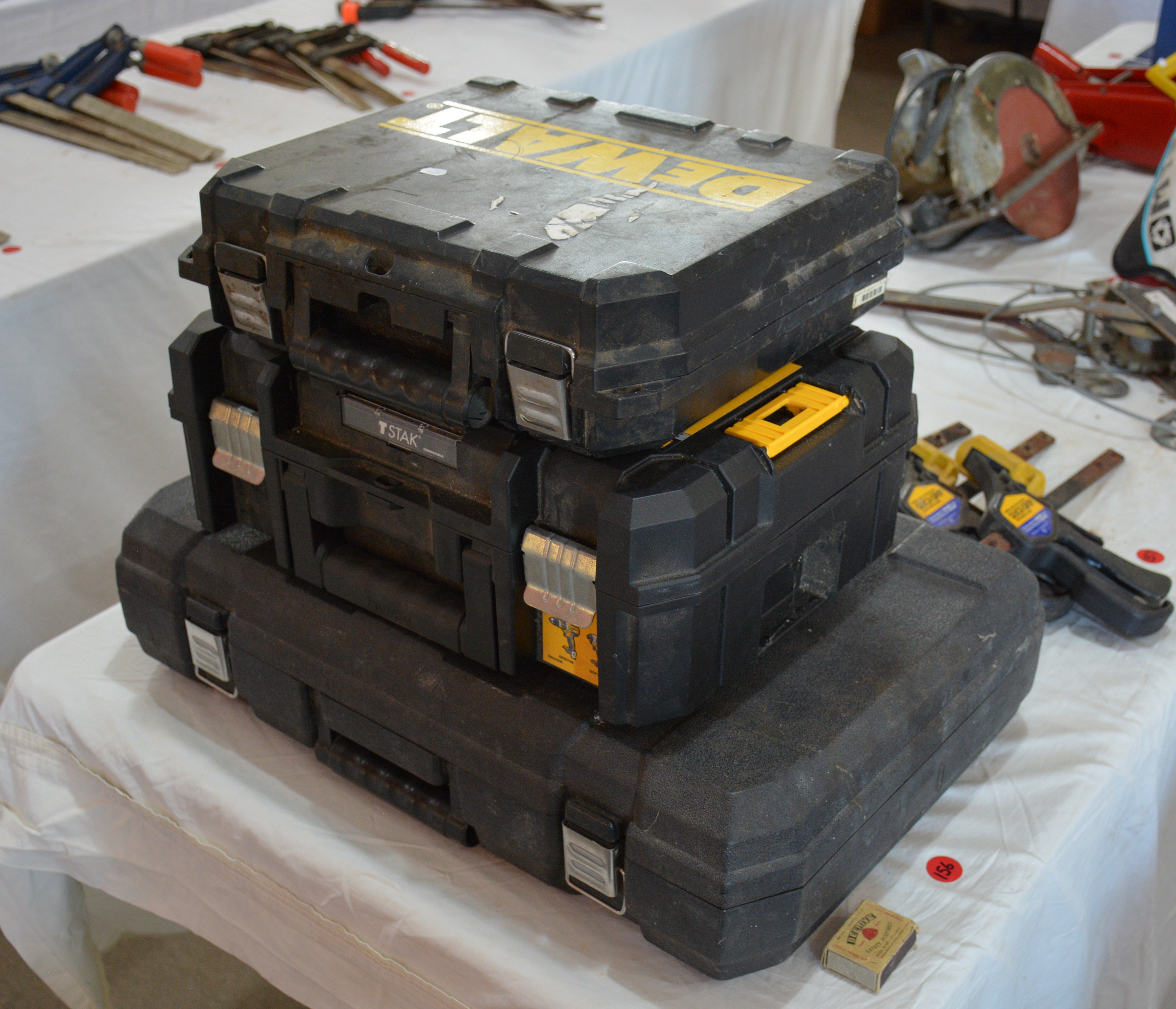 Empty Tool Cases x 3 — sold at auction in New Zealand for $40