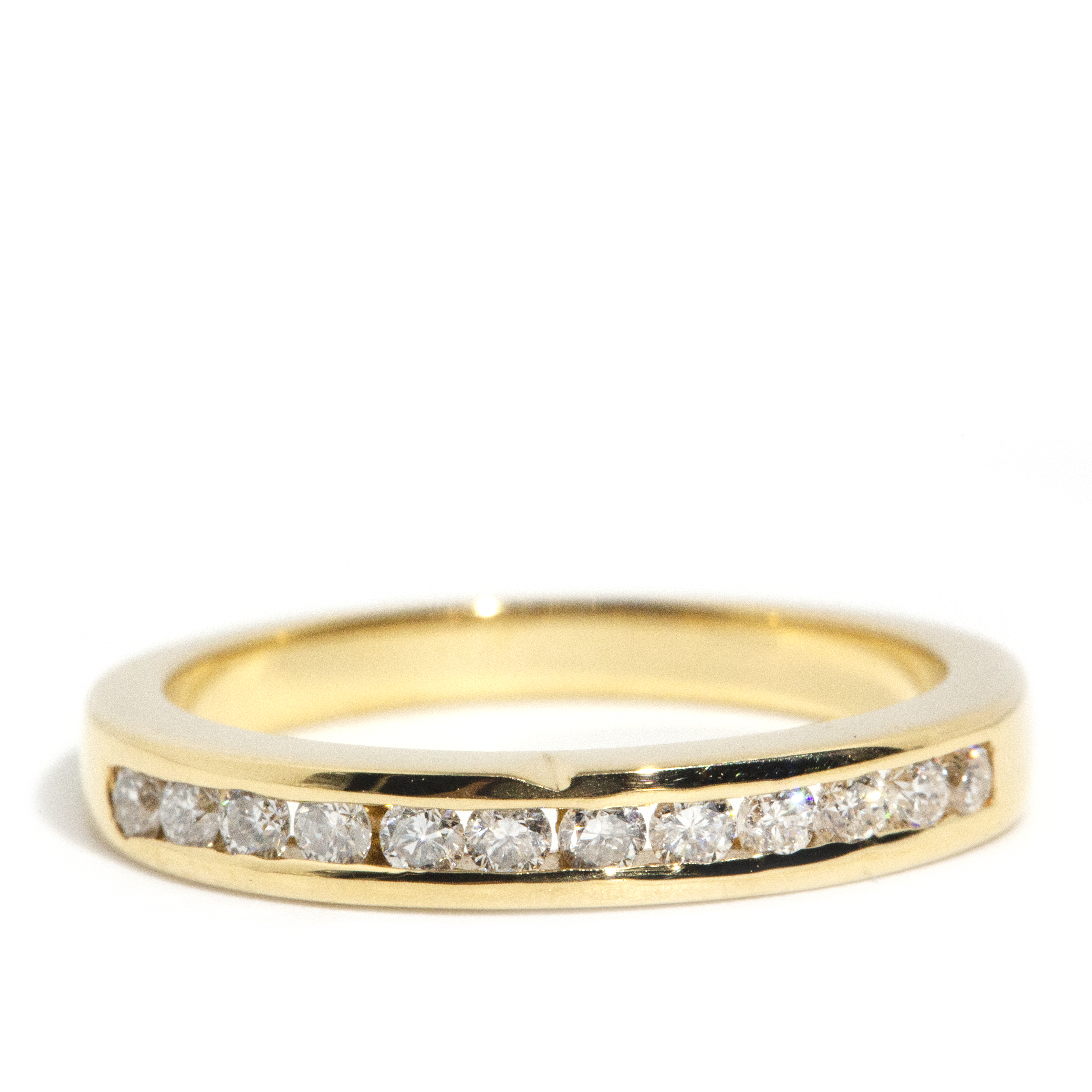 0.24 Carat Diamond Band Ring,