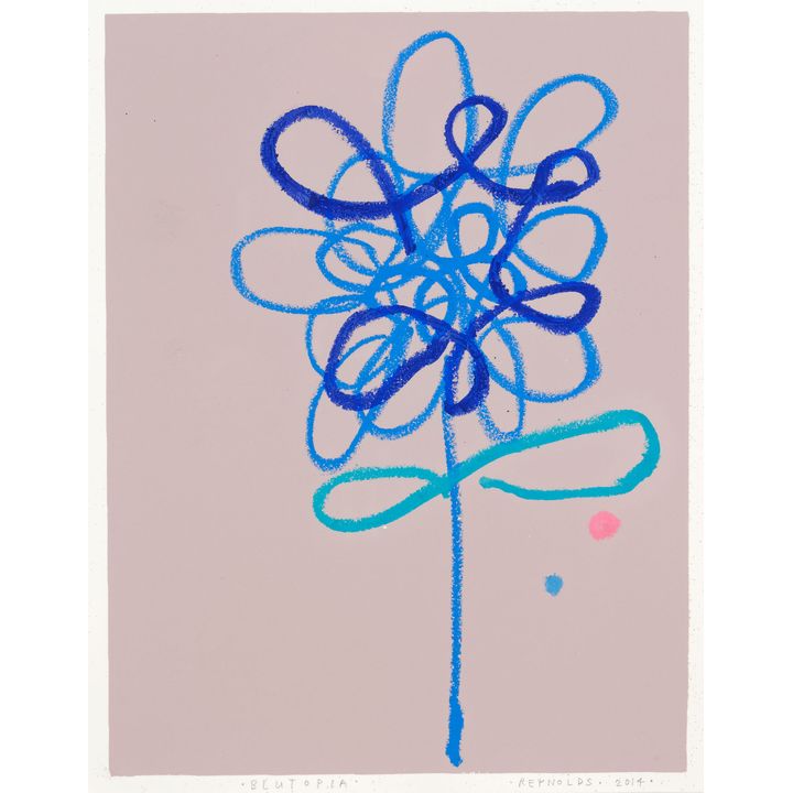 John Reynolds '[Blue Chrysanthemum] from the Blutopia series'