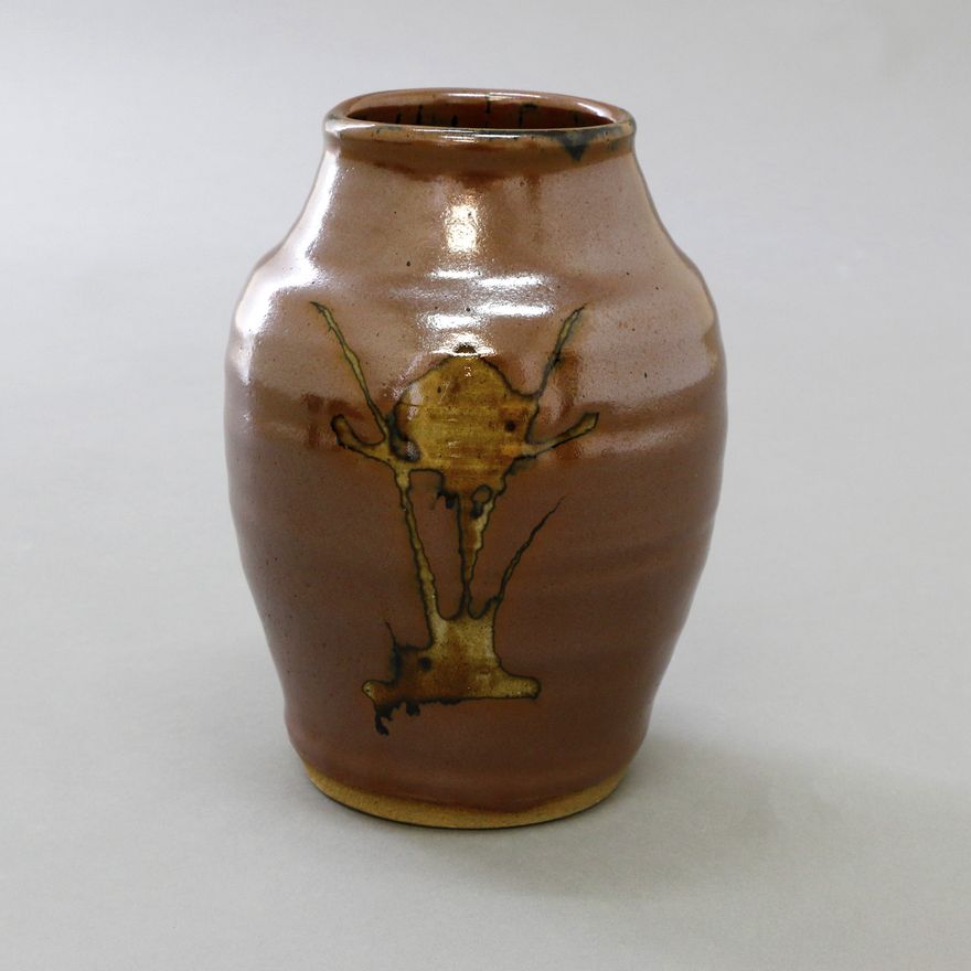Mashiko Pottery, Vase in the style of Hamada Shoji