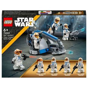 LEGO Star Wars 332nd Ahsoka s Clone Trooper Battle Pack 75359 Building Toy Set (108 Pieces) |