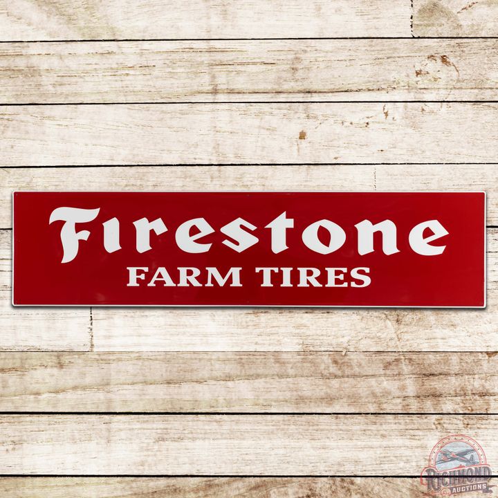 Firestone Farm Tires Embossed SST Sign