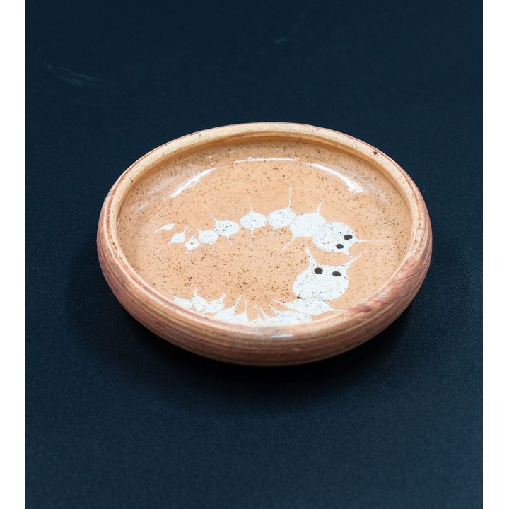 Len Castle - Early slip trailed pin dish