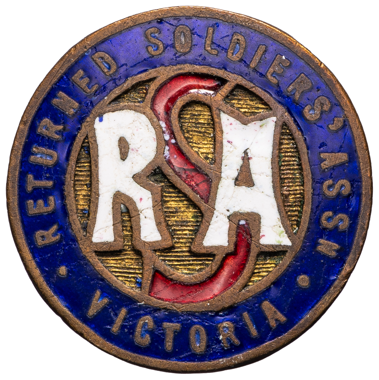 RSA (Returned Soldiers Association) Victoria, WWI, aVF