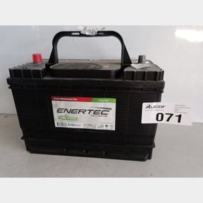 ENERTEC 674DS DEEP CYCLE 105AH MAINTENANCE FREE BATTERY - 105AH DEEP CYCLE BATTERY FOR SOLAR OR LOAD SHEADING POWER SUPPLY 2 YEAR WARRANTY.