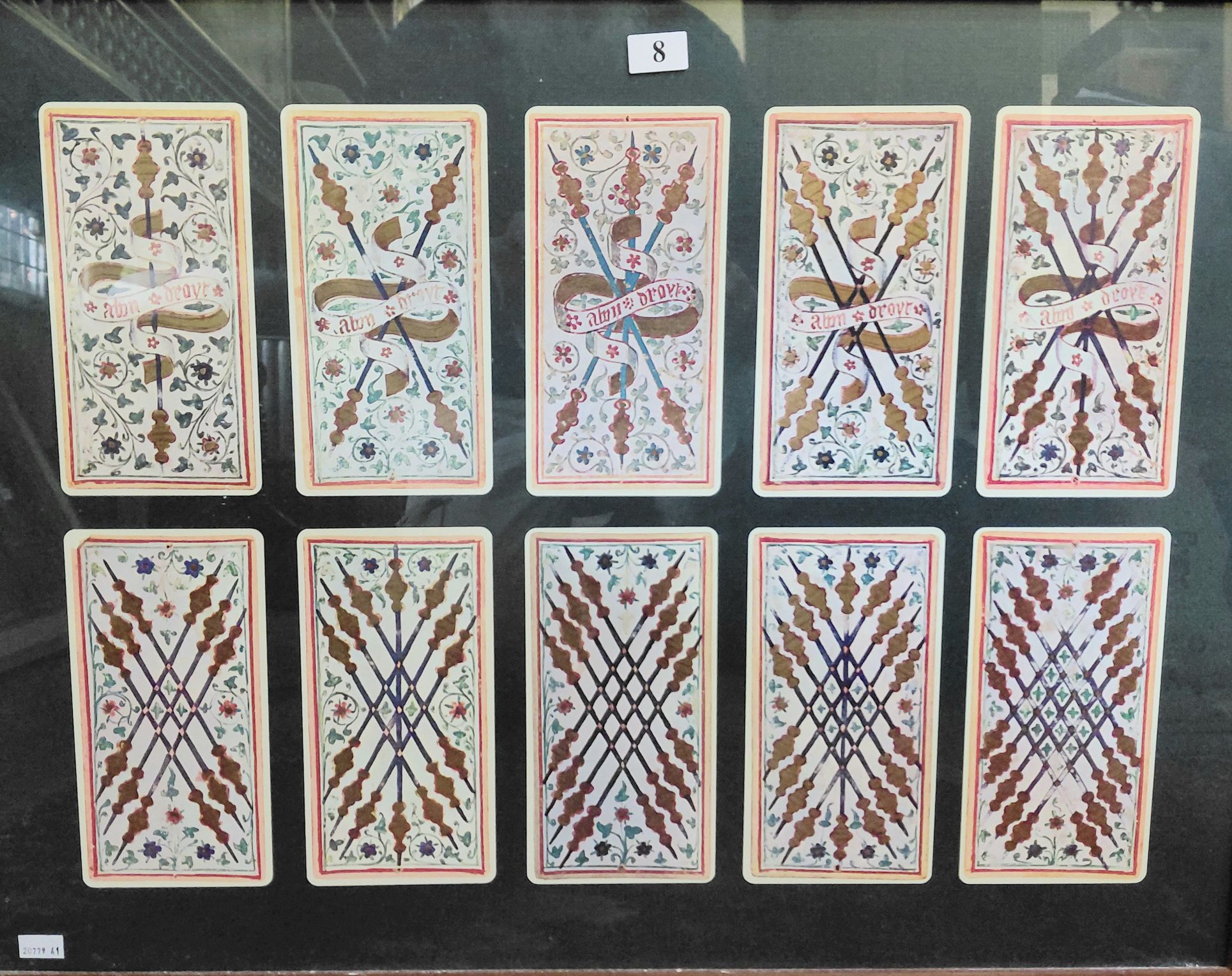 Tarot Card Display Plaque