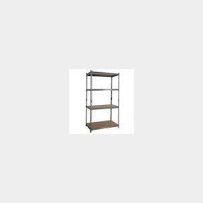INFINITY HOMEWARE 4-TIER SHELVING UNIT - GREY - STORAGE SOLUTIONS