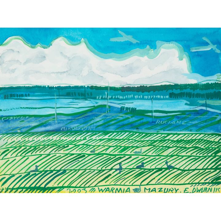 Edward Dwurnik | Warmia - Mazury, 2003