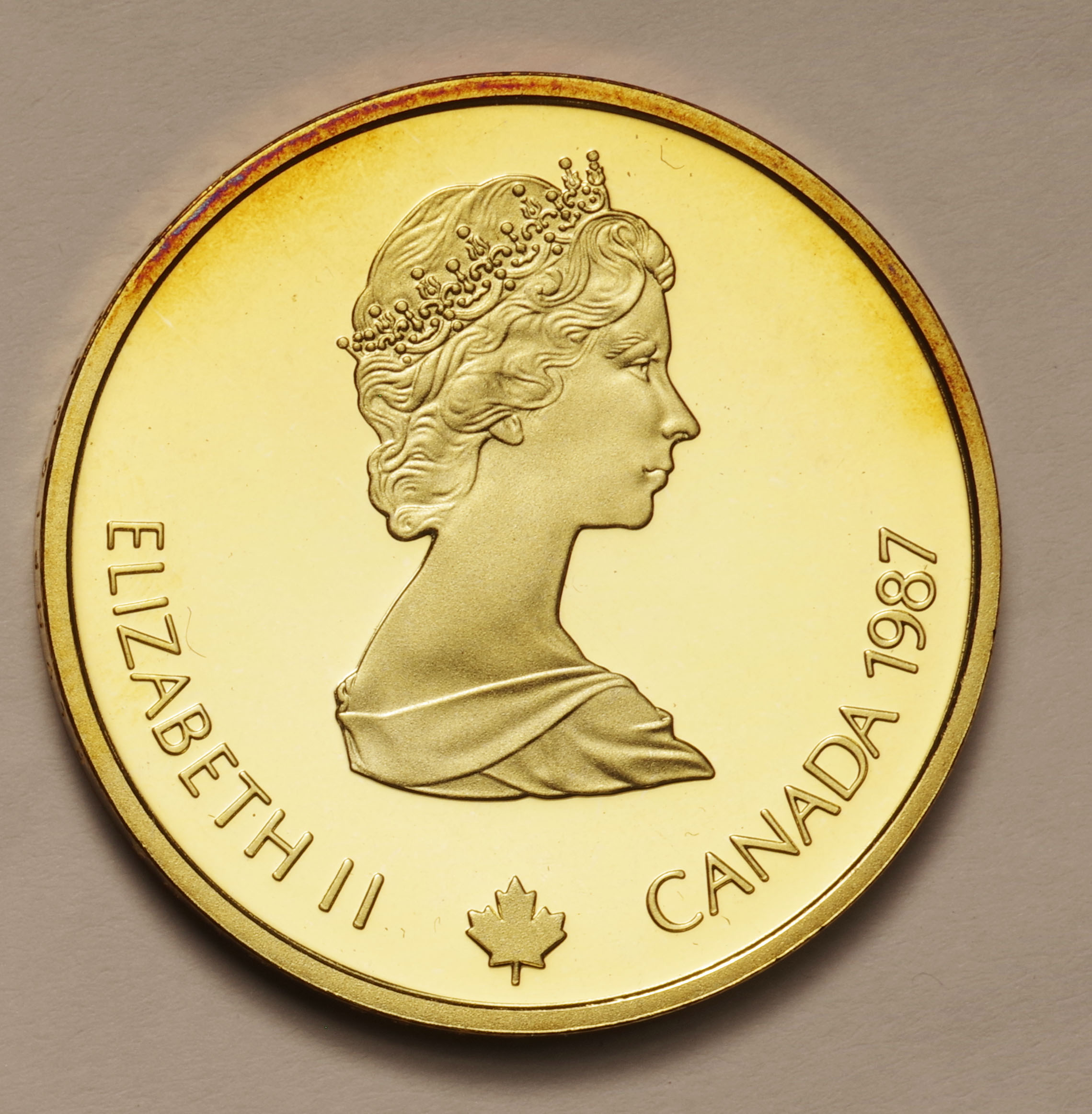 カルガリーオリンピック記念金貨 1988年 100カナダドル 記念コイン 