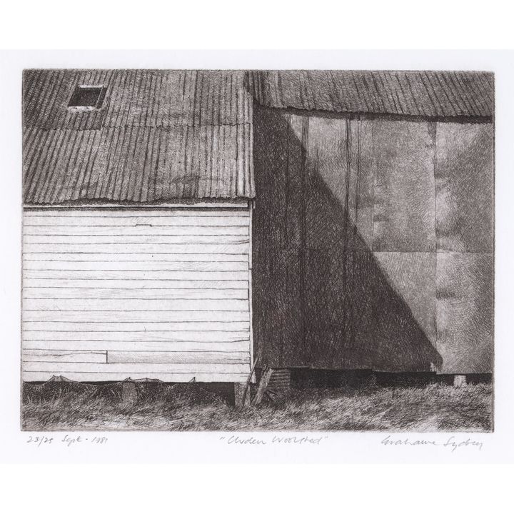 Grahame Sydney ‘Cluden Woolshed’