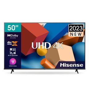 Hisense 50 Smart Android UHD TV with Dolby Vision HDR and Bluetooth|SCREEN CRACKED DEFECTIVE