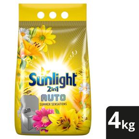 Sunlight Summer Sensations 2in1 Auto Washing Powder Detergent 4kg |