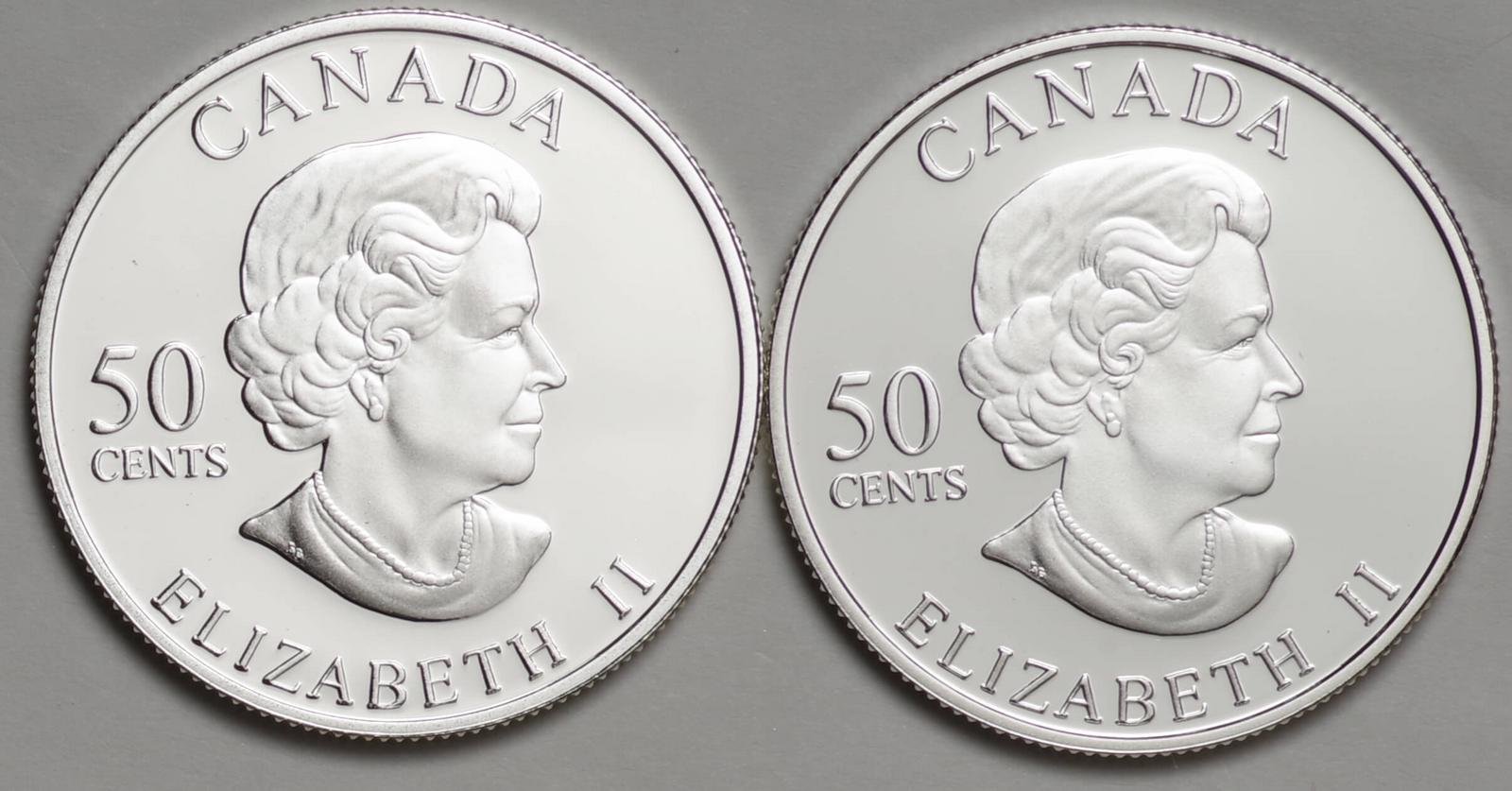 カナダ-Canada 蝶シリーズ50セントプルーフ銀貨5種揃 | Taisei Auction