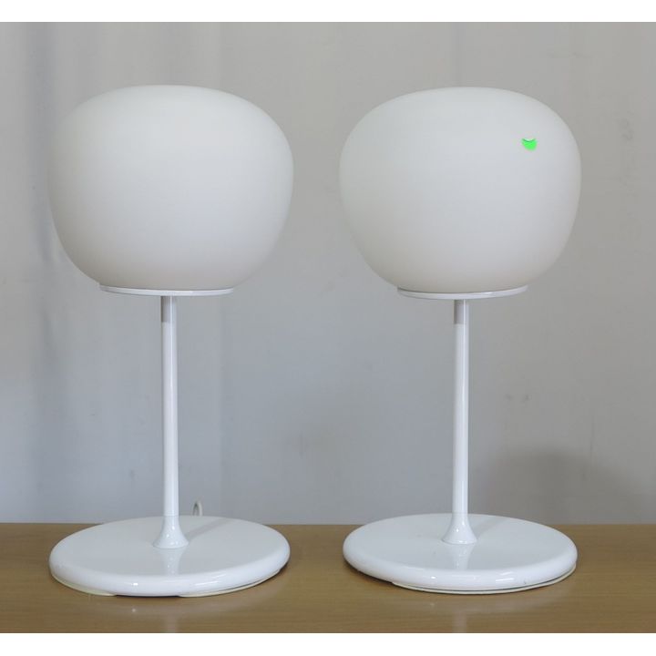 PAIR OF HEAVY SPAZIO MATISSE TABLE LAMPS