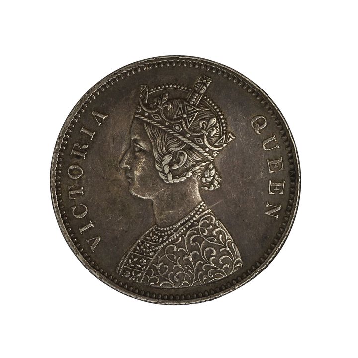 British India, Victoria, Rupee, EF