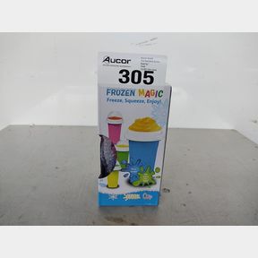 SLUSHIE MAKER CUP - DIY SLUSHY MAKER QUICK FROZEN MAGIC SMOOTHIES CUP -200ML - PINK -