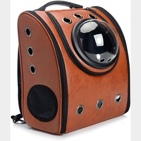 ANXUAN PORTABLE TRAVEL PET CARRIER BACKPACKSPACE CAPSULE BUBBLE DESIGNWATERPROOF HANDBAG BACKPACK FOR CAT AND SMALL DOGAIRLINE APP