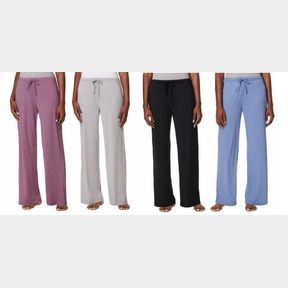 32 Degrees Womens Cool Soft Sleep Pants Pack of 2 Size: M Color: Charcoal/Moon Blue