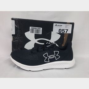 UNDER ARMOUR CHARGED PURSUIT 3 BL - BLACK / BLACK / WHITE - UK 9