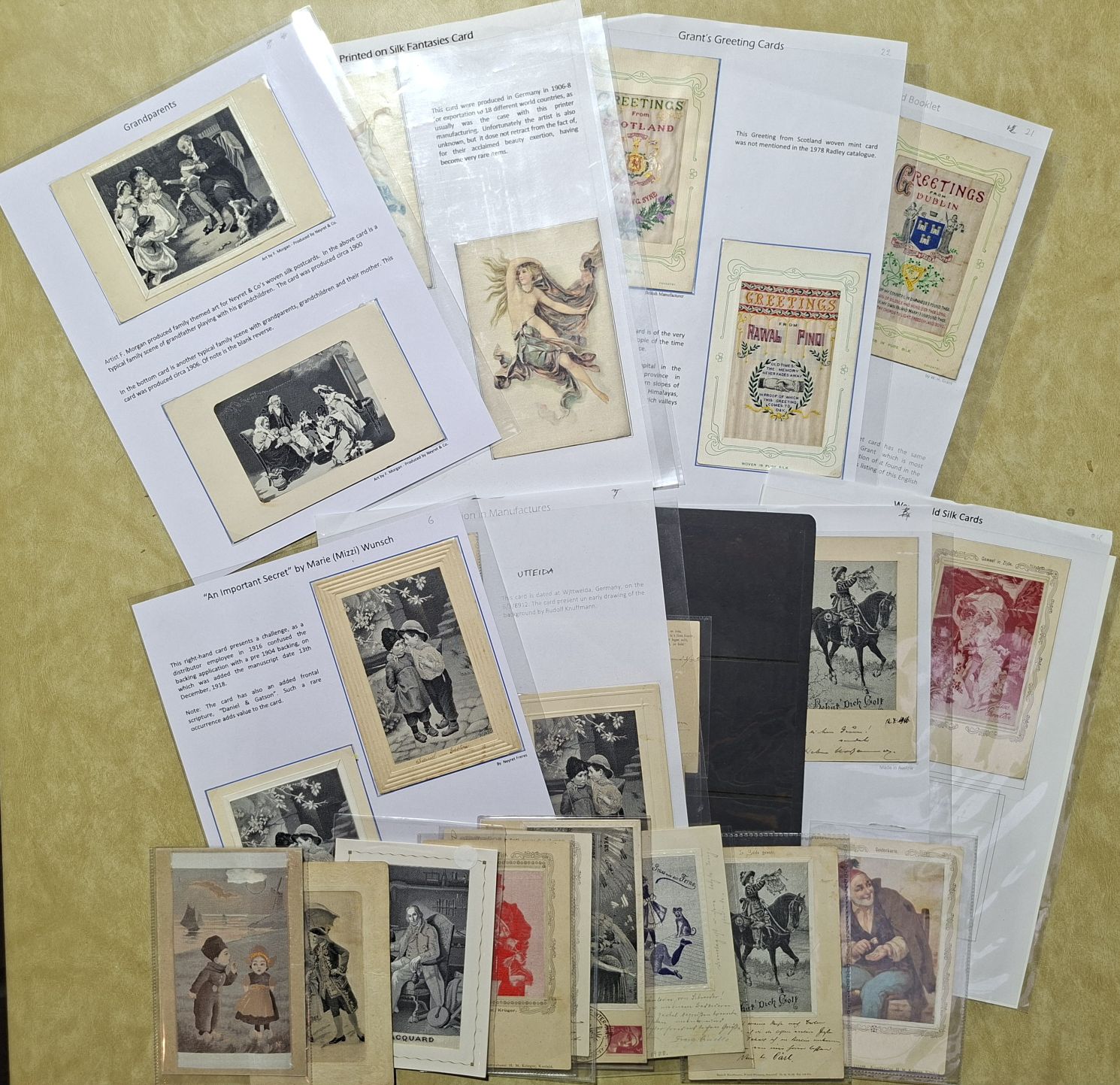 Silk Postcards