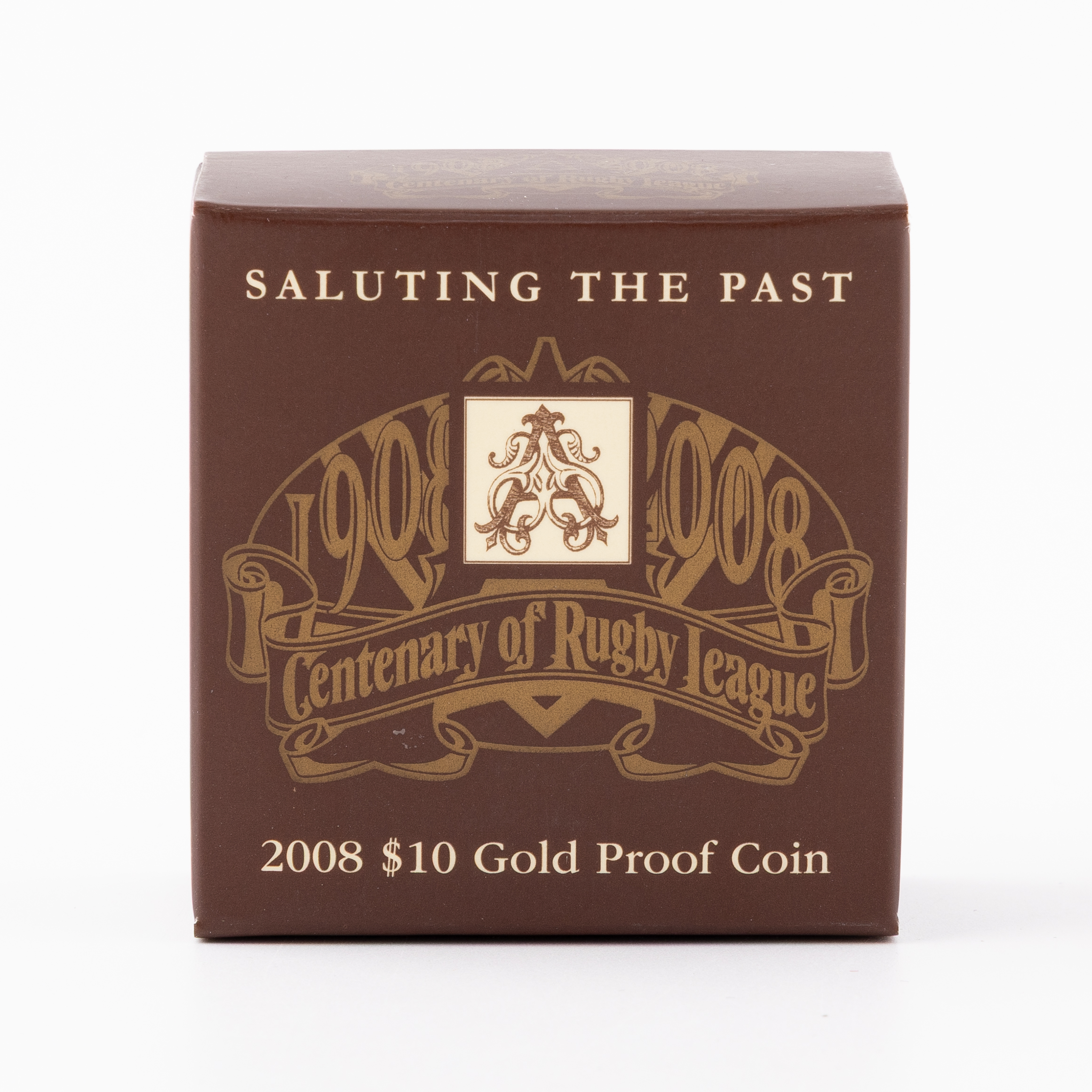 Elizabeth II, RAM - Saluting the Past, Centenary of Rugby League, Ten Dollars, 2008, FDC