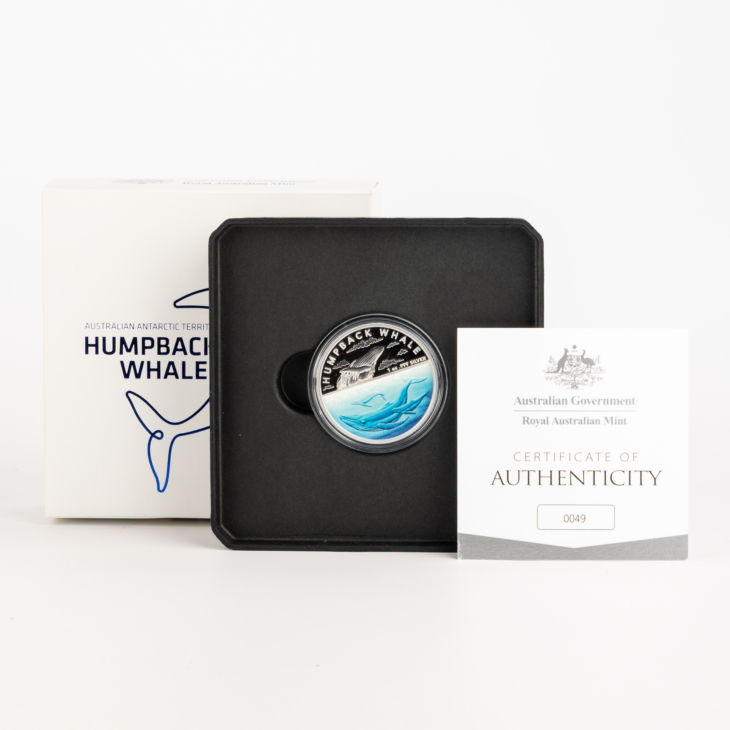 Elizabeth II, RAM - Australian Antarctic Territory Humpback Whale, Five Dollars, 2023, FDC