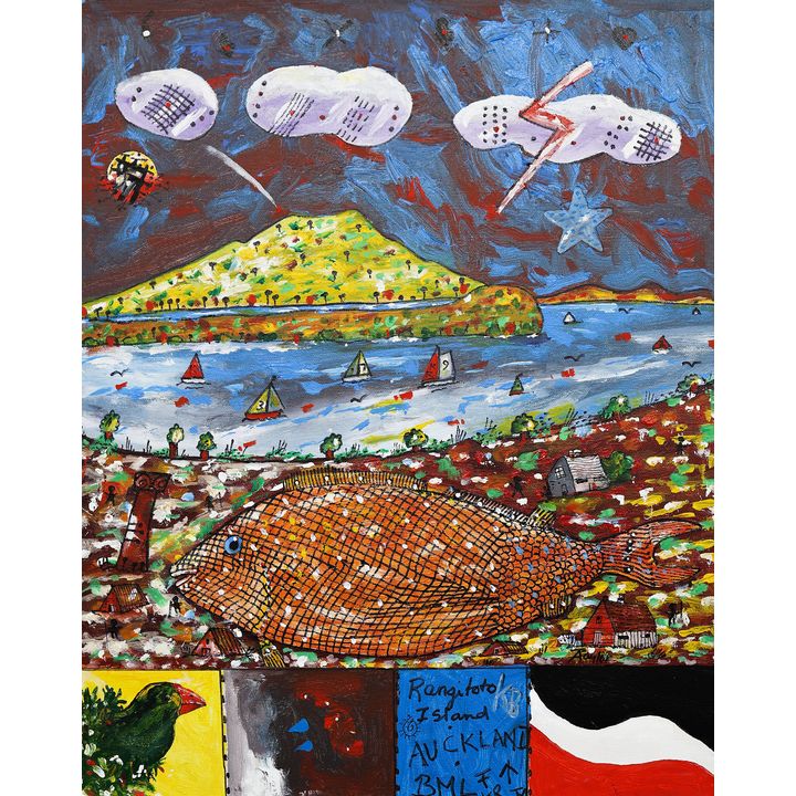 Alan Taylor  'Rangitoto Island'